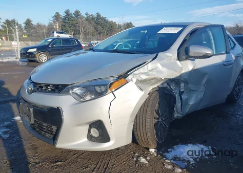 2014 Toyota Corolla S Plus из США, поврежденный, VIN 2T1BURHE7EC097065
